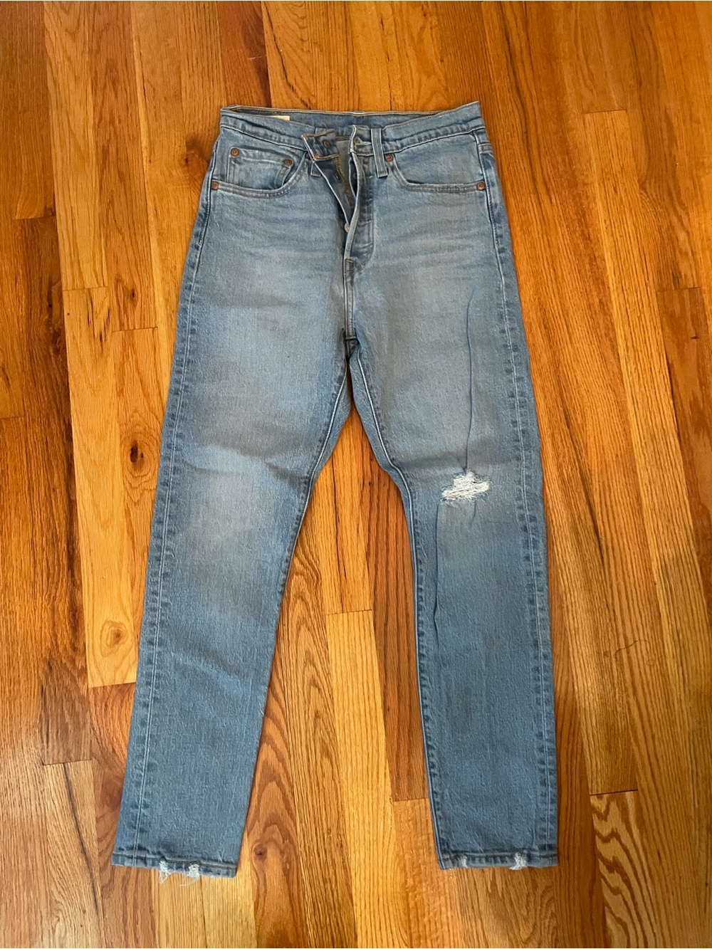 Levi's Light Blue Slim Straight Jeans